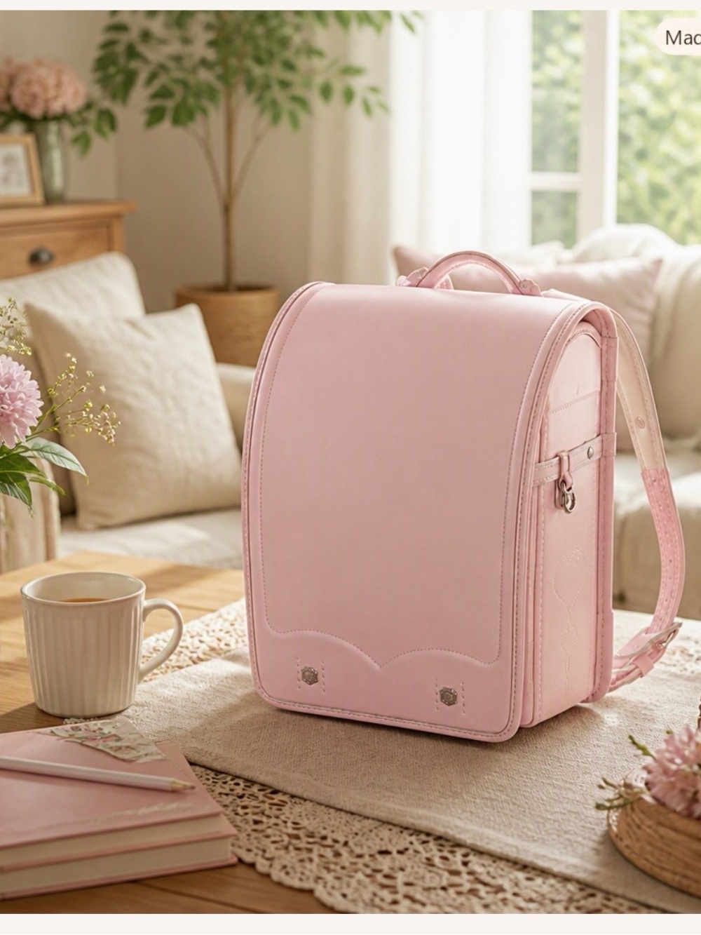 Pink Japanese Randoseru School Backpack – Like New